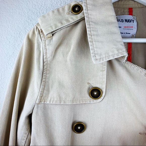 Old Navy Khaki Coat - Picture 3 of 8